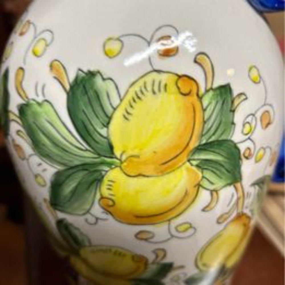 High Gloss Italian Pitcher "Orient Connection" - Picture 2 of 7